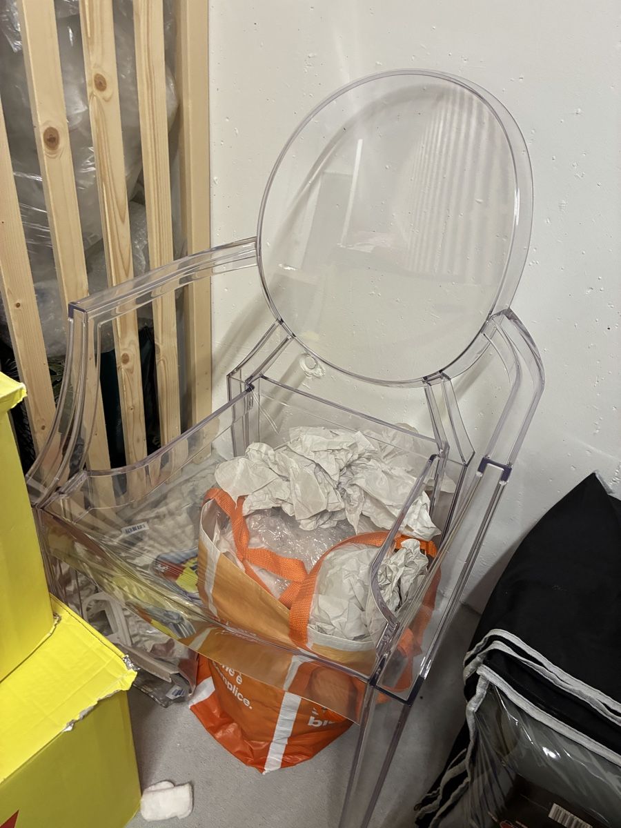 Kartell Sedie: Kartell ghost chair – Usato da Zürich venduto da Flaviavirginia