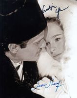 Geraldine Chaplin + Omar Shairf (1932-2015) - orig. sign. Gr