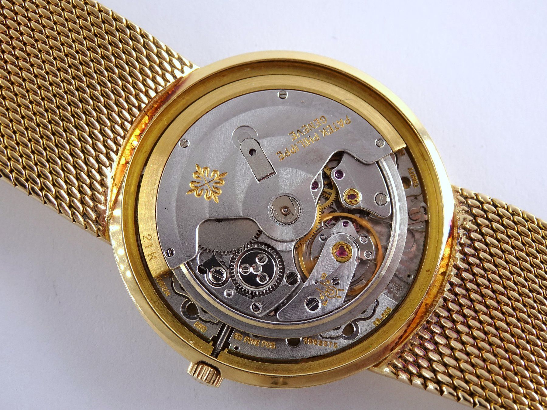 Patek Philippe Orologi: PATEK PHILIPPE GENEVE CALATRAVA 18K REF. 3591-1 AUTOMATIK – Usato da Zürich venduto da SWISSTIMEARTS-AG 8