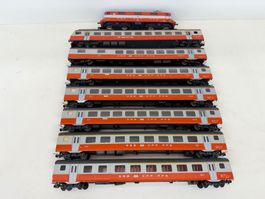 SBB EW 3 Swissexpress Personenzug Hag/Liliput Re 4/4
