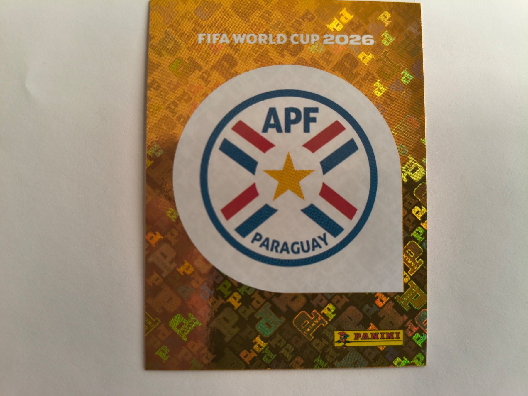Panini Carte collezionabili: W Cup 2026 Paraguay N 1 – Nuovo (secondo la descrizione) da Fontainemelon venduto da cathare67
