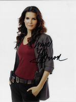 Original Autogramm Angie Harmon (Foto A4)