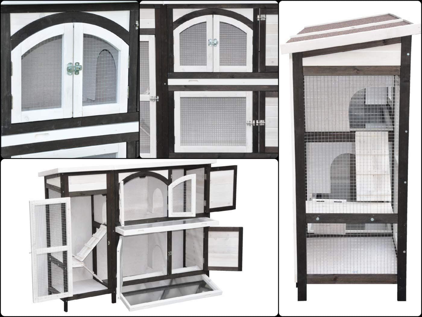 Gabbie, trasporto & Sicurezza: Kaninchenstall, Hasenstall Jumbo XL – Nuovo e nell'imballaggio originale da Malters venduto da chaufhuesli 6