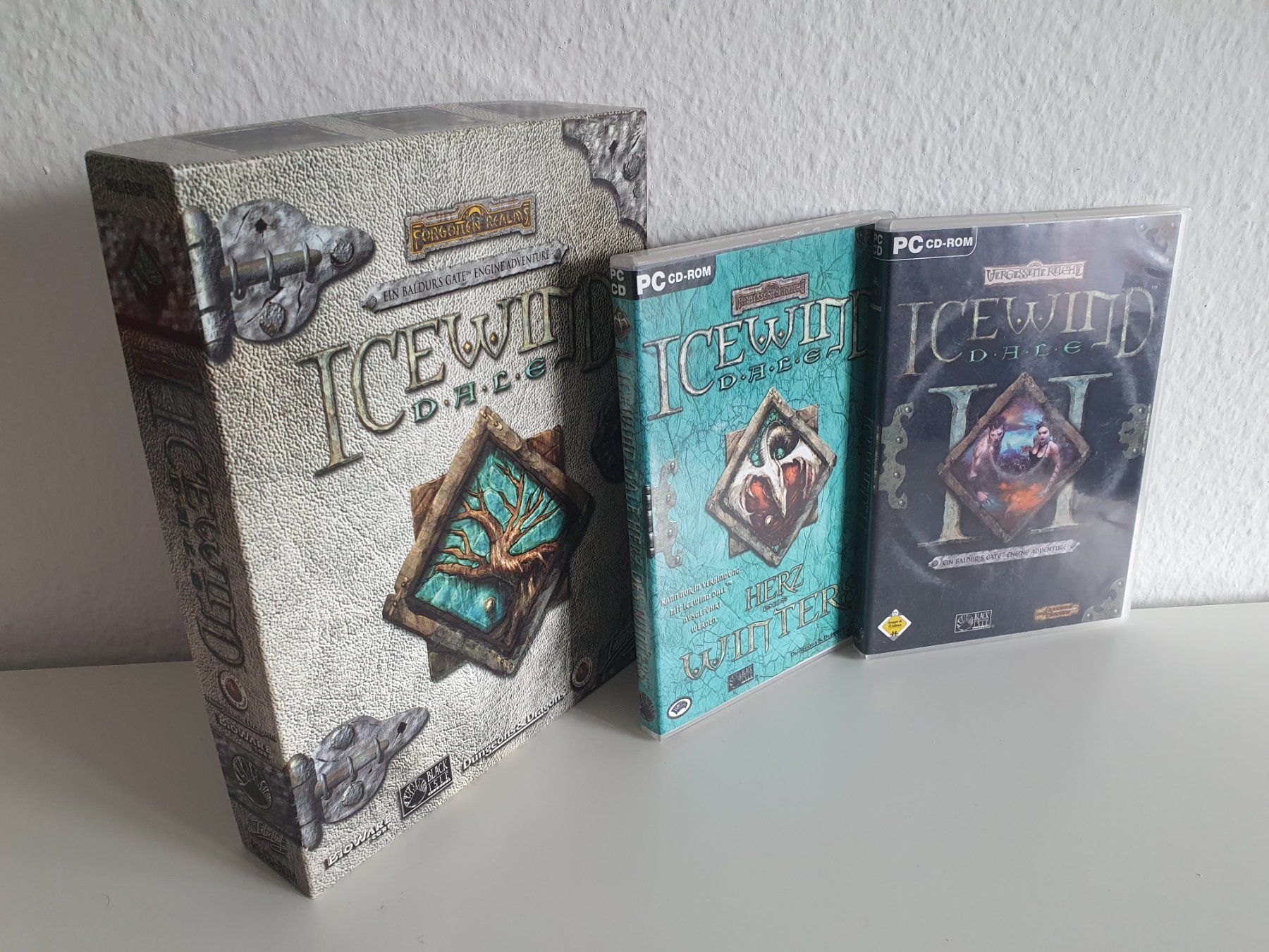 Spiele: PC Games Icewind Dale 1+2+Add-On (2000-2002) Big Box Bundle – Gebraucht aus Greifensee von perfectioN88