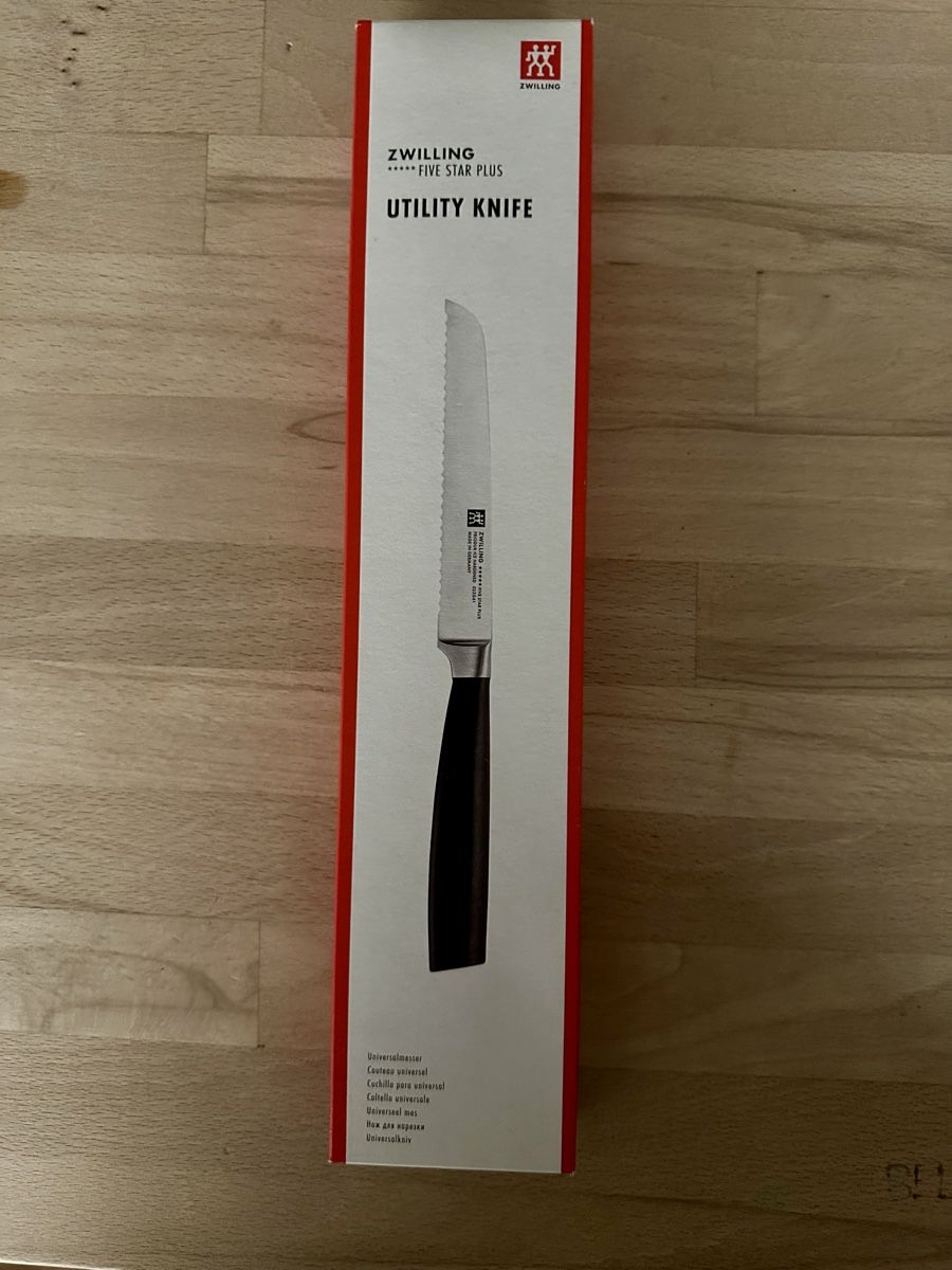 Zwilling Coltelli da cucina: ZWILLING FIVE STAR PLUS Universalmesser 13 cm NEU & OVP – Nuovo e nell'imballaggio originale da Birmensdorf ZH venduto da die_cobra_007