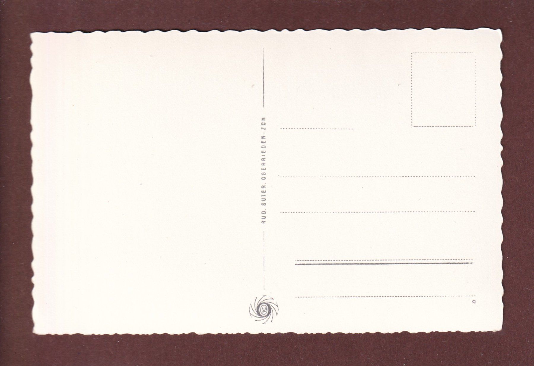 Cartoline postali: SAMNAUN - Strassenpartie – Usato da Pully venduto da nicecards 1