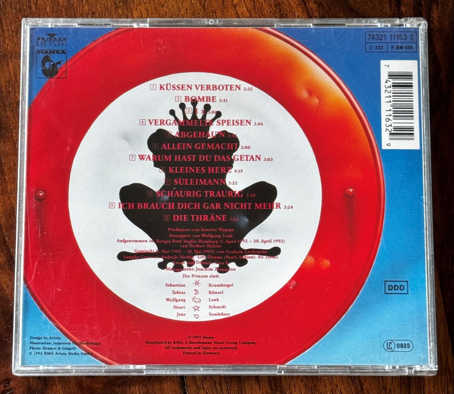 CD: Die Prinzen - Küssen Verboten CD Album – Usato da Dällikon venduto da Arkana_23 1