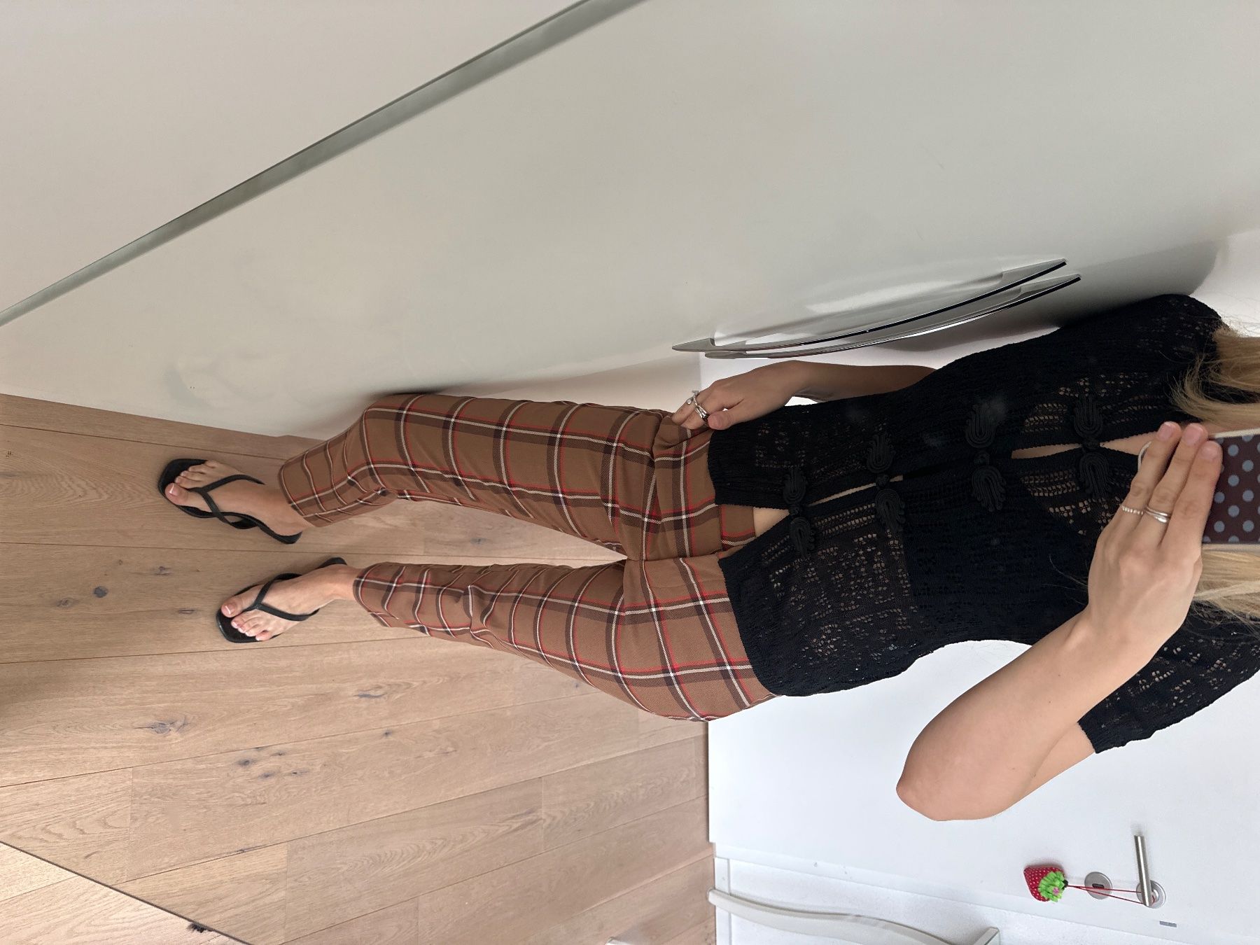 Hosen: Karierte Hose Gr. 34 Top Zustand! – Gebraucht aus Rheineck von sam_9m27 1