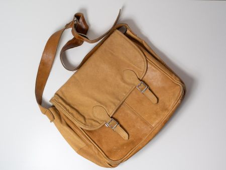 Vintage Ledertasche Messenger Bag