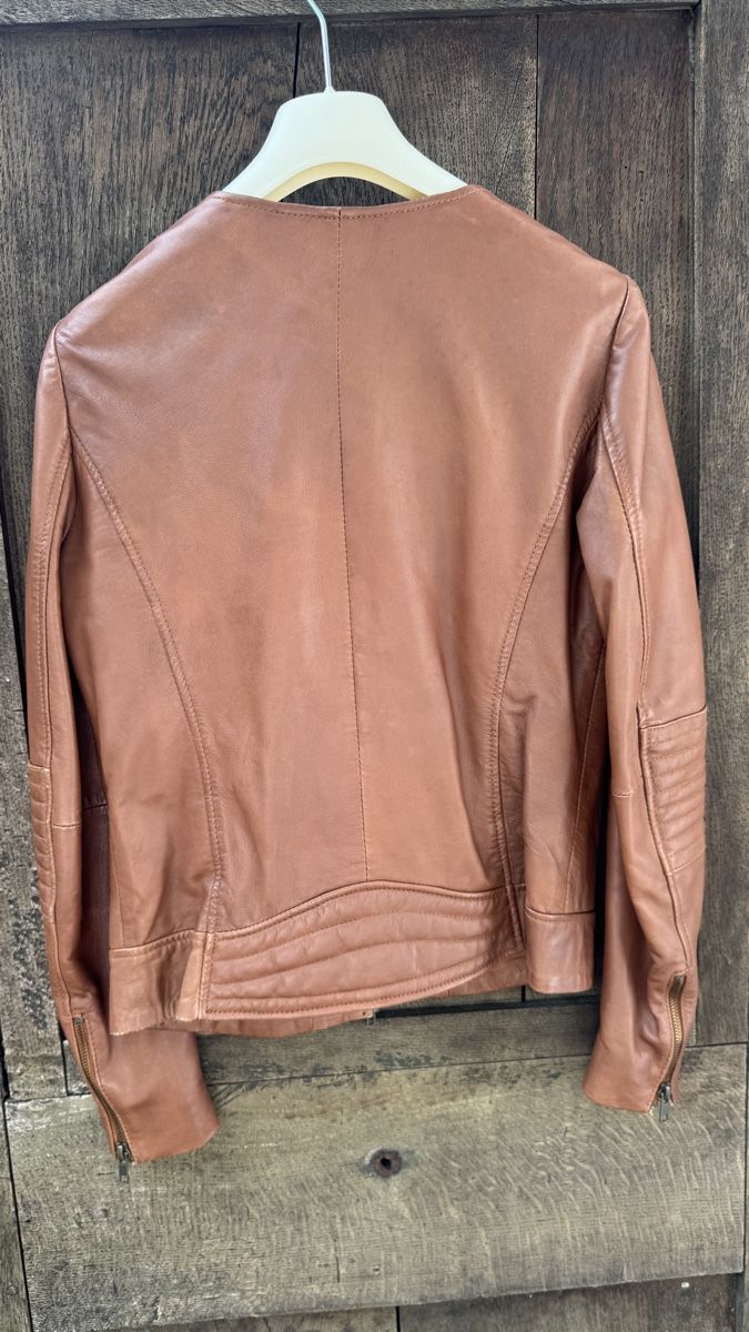 Nafnaf Giacche: Leder Jacke Naf Naf , gr.36 – Usato da Maschwanden venduto da yaster 9
