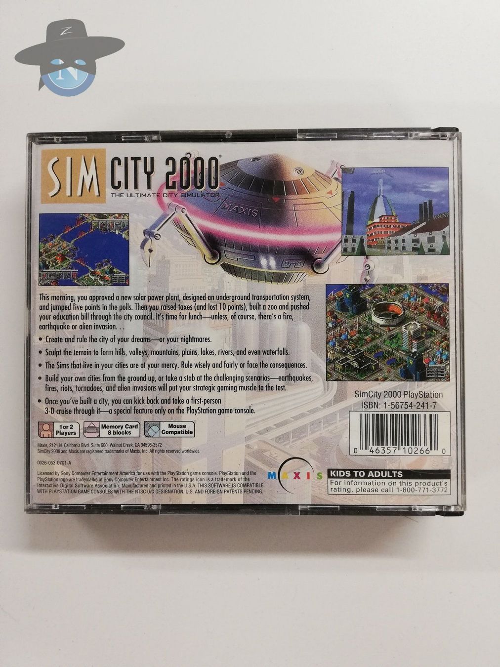 Sony Spiele: Sim City 2000  / USA / PS1 Playstation 1 – Gebraucht aus St. Gallen von zorro_dc 1