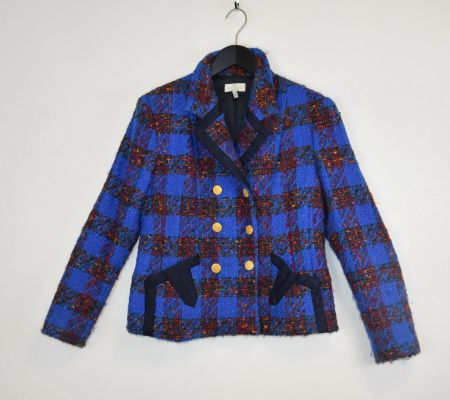 ELEGANCE  Paris Damen Blazer Winterjacke Schurwolle/Gr.40
