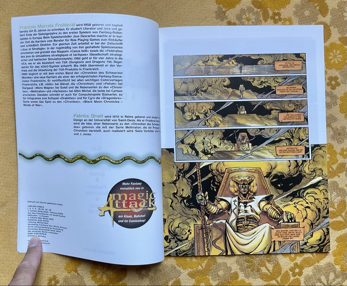 Fumetti: Methraton Band Nr 1 von 2002 – Usato da Endingen venduto da nathan05 3