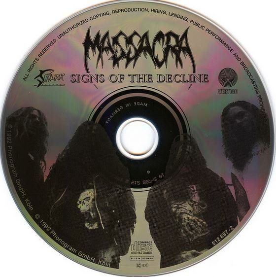 CD: Massacra - Signs... – Usato da St-Cergue venduto da VeganWarrior 1