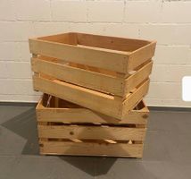 5 Holzkisten Obstkiste Holzlagerkiste