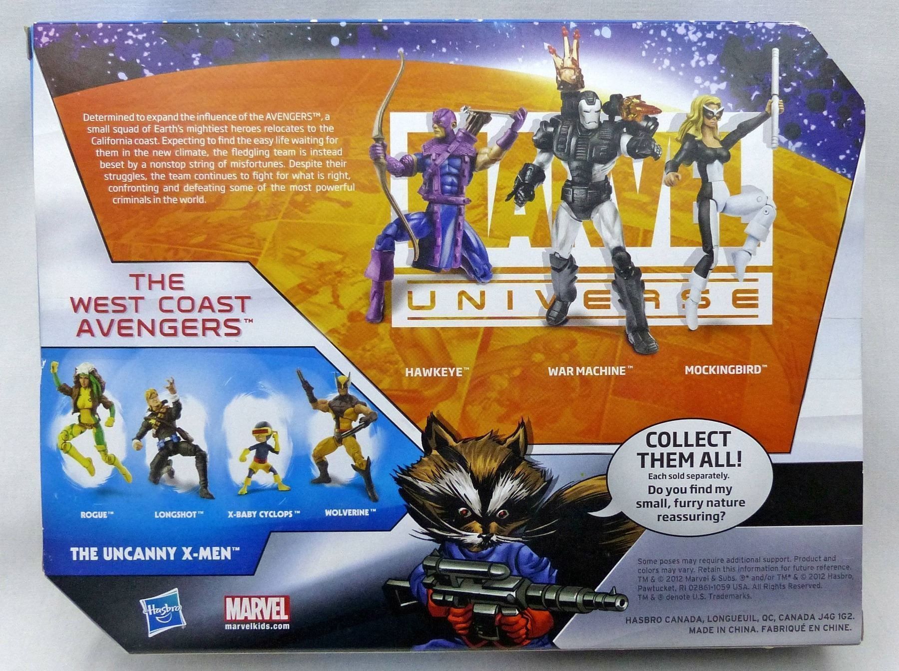 Statuette: WEST COAST AVENGERS WAR MACHINE MARVEL UNIVERSE HASBRO 2012 – Nuovo e nell'imballaggio originale da Lugano venduto da YouWantUS 3