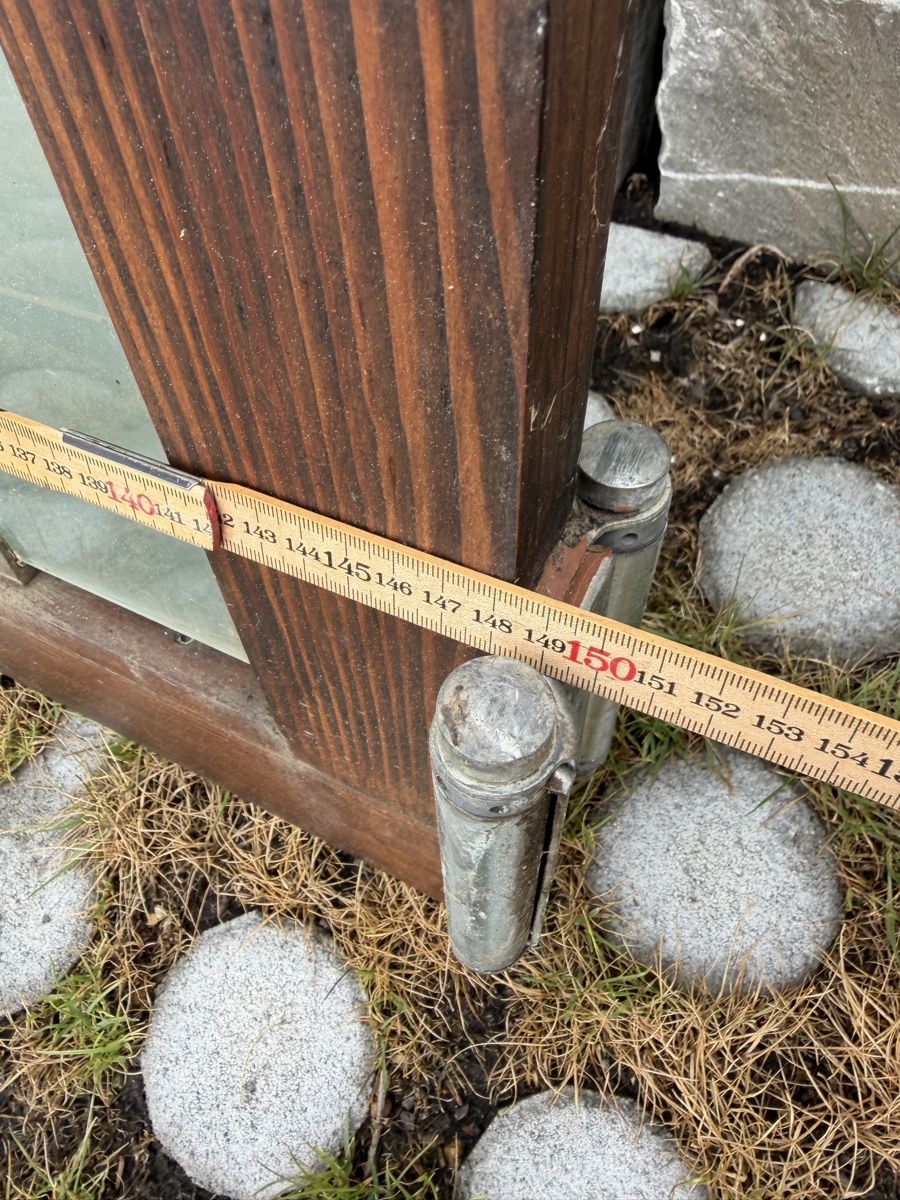 Porte: Holz-Gartentüre, 2 Stk, schwenkbar – Usato da Herbligen venduto da stb_7s6t 2