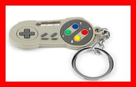 Super Nintendo Schlüsselanhänger SNES NES Retro Controller