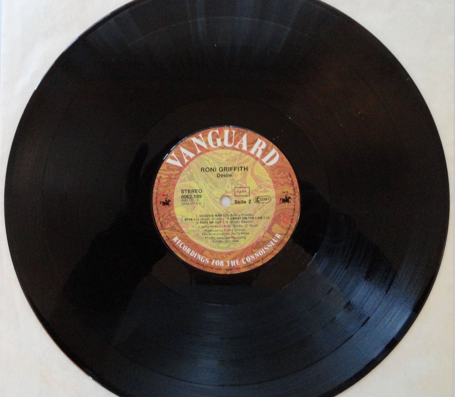 Schallplatten: RONI GRIFFITH - Desire – Gebraucht aus Neftenbach von Verk13 3