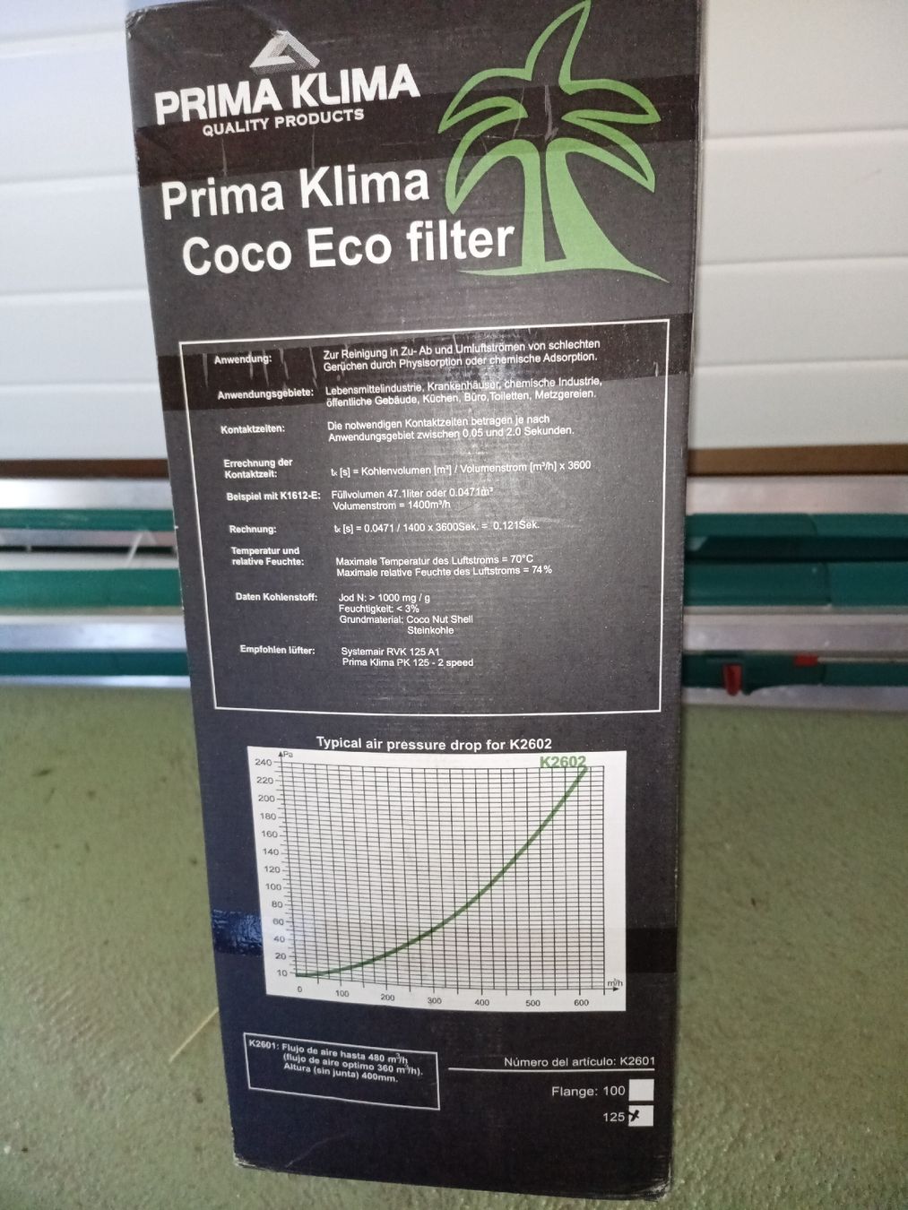 Lüftung: Prima Klima Coco Eco filter K2601 neu – Neu und originalverpackt aus Signau von B4SS 1