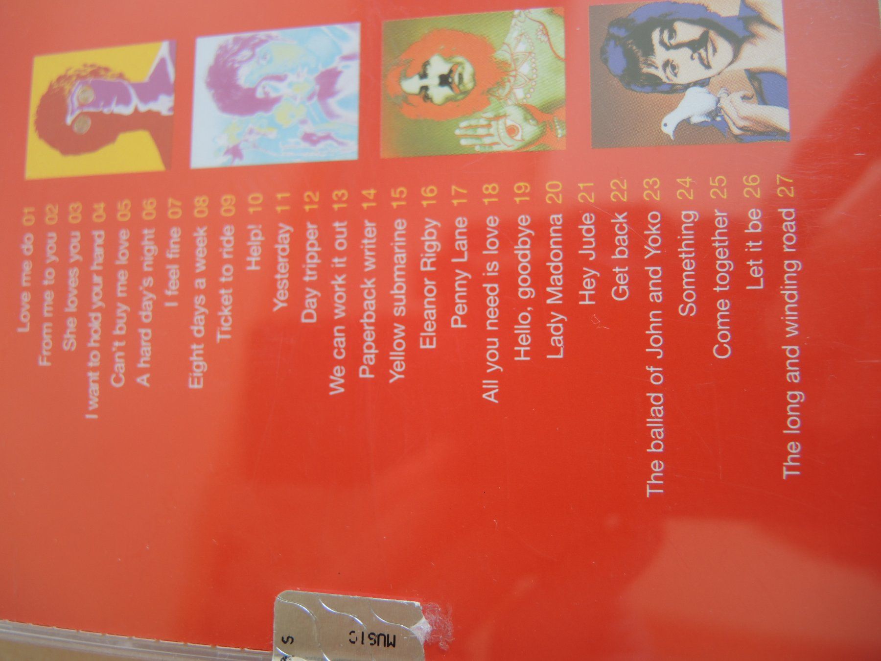 CD: CD The Beatles - 1 -     27 No. 1 singles on 1 CD – Usato da Rorschach venduto da maeck8 3