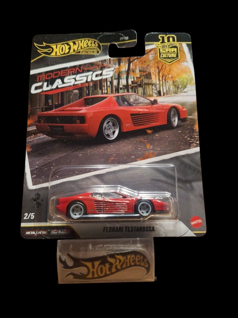 Hot Wheels Modellini d'auto: HW Premium Modern Classic 2026 Ferrari Testarossa 2/5 – Nuovo e nell'imballaggio originale da Adlikon venduto da Mmartin0
