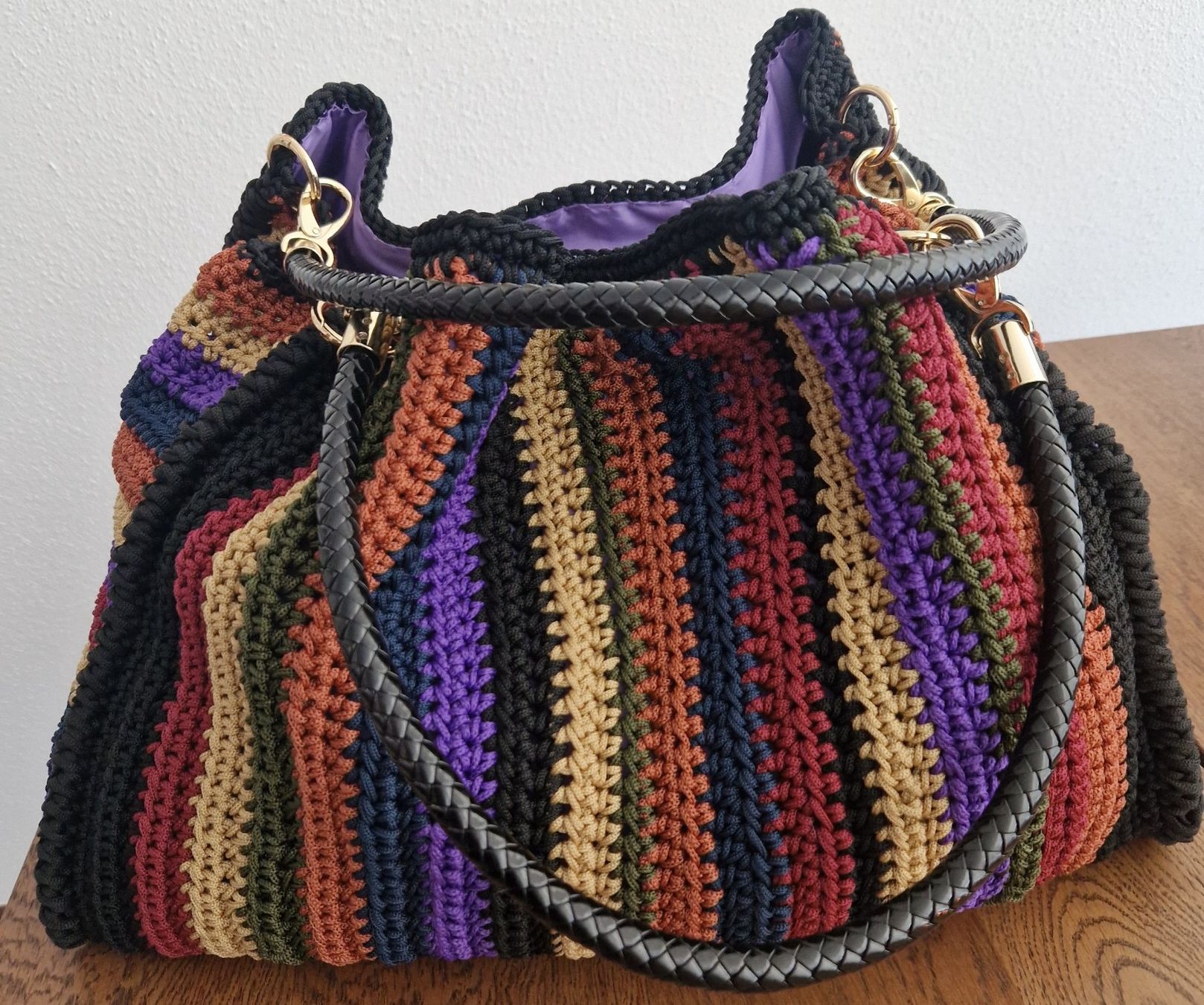 Borse da donna: SAC EN CROCHET HANDMADE – Nuovo e nell'imballaggio originale da Camorino venduto da JPHANDMADE1