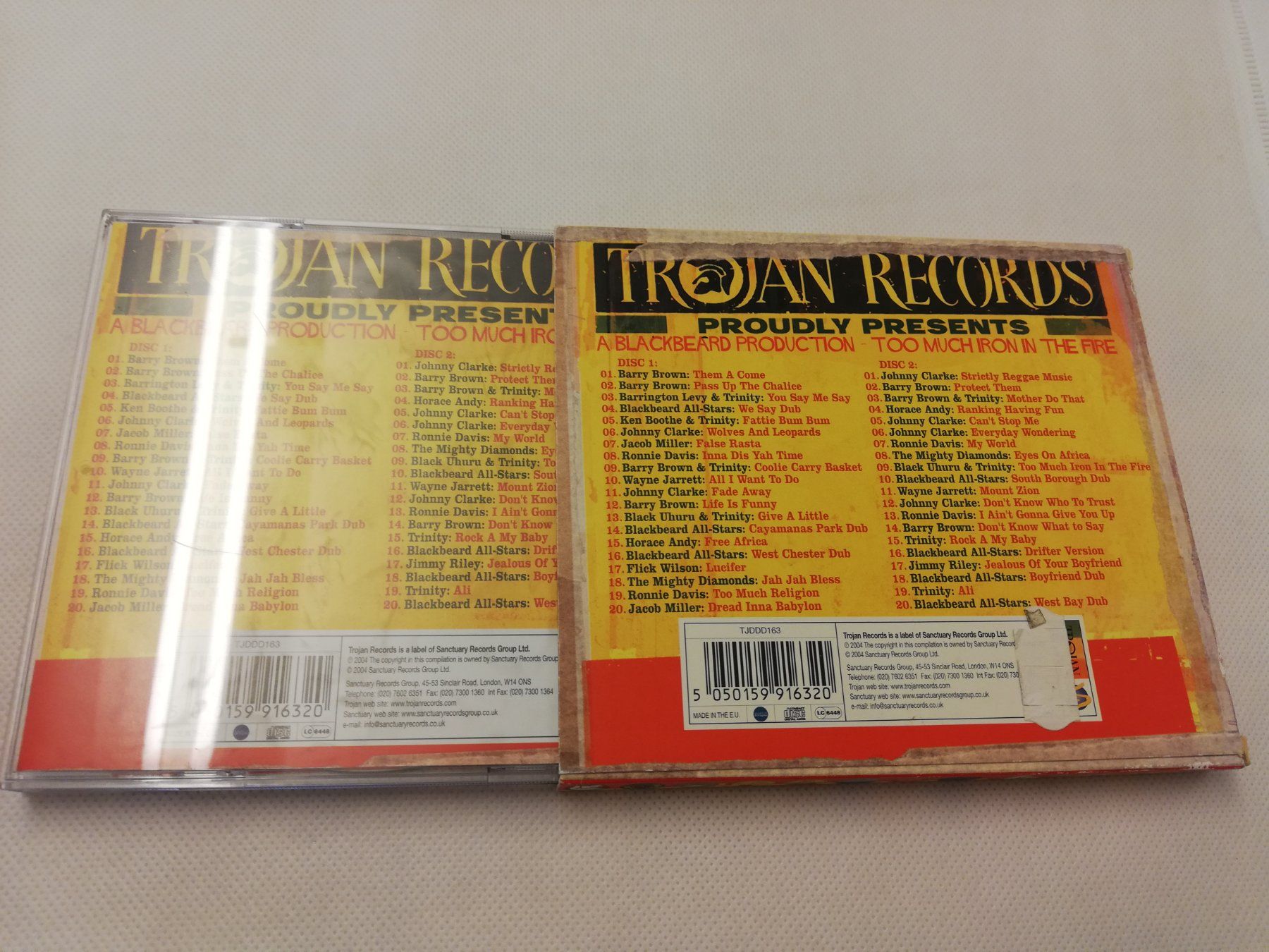 CDs: A BLACKBEARD PRODUCTION - TOO MUCH IRON IN THE FIRE – Gebraucht aus Bern von Vinylsound.ch 1