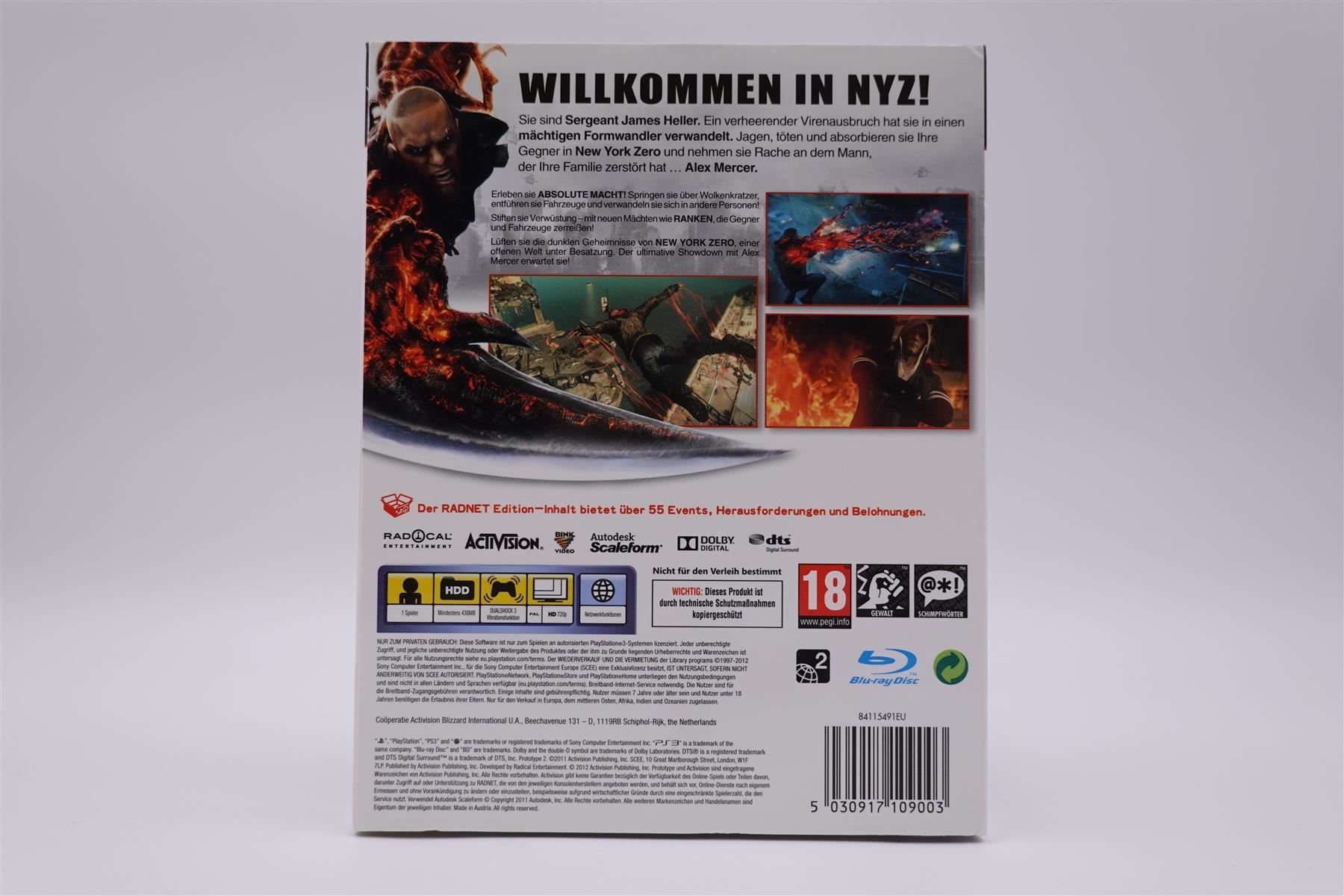 Sony Spiele: Prototype 2 (PS3) – Gebraucht aus Herisau von ZelliZone 1