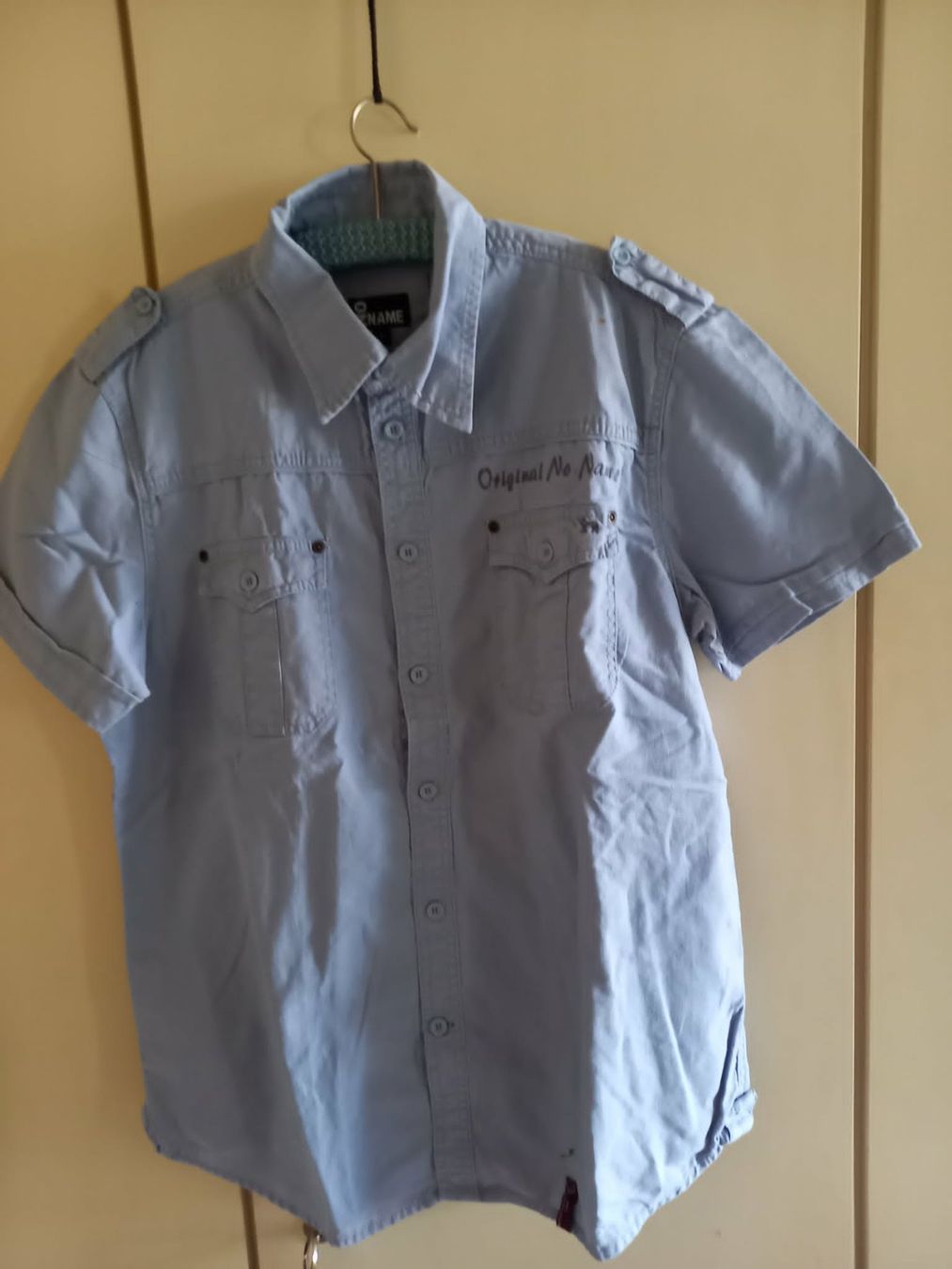 Chemises: Kurzarm Hemd No Name hellblau Gr S Jeansstoff – D'occasion à Möhlin par Simba4871 1