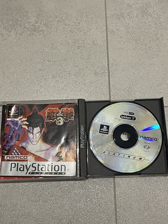 Jeu Tekken 3 PS1 Complet PAL DE - Version Allemande - Bon état