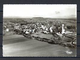 Postkarte Ameugny - Dorfansicht - 1953