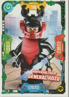 LEGO NINJAGO TRADING CARD SERIE 5 # 126 HINTERHALTIGER GENER