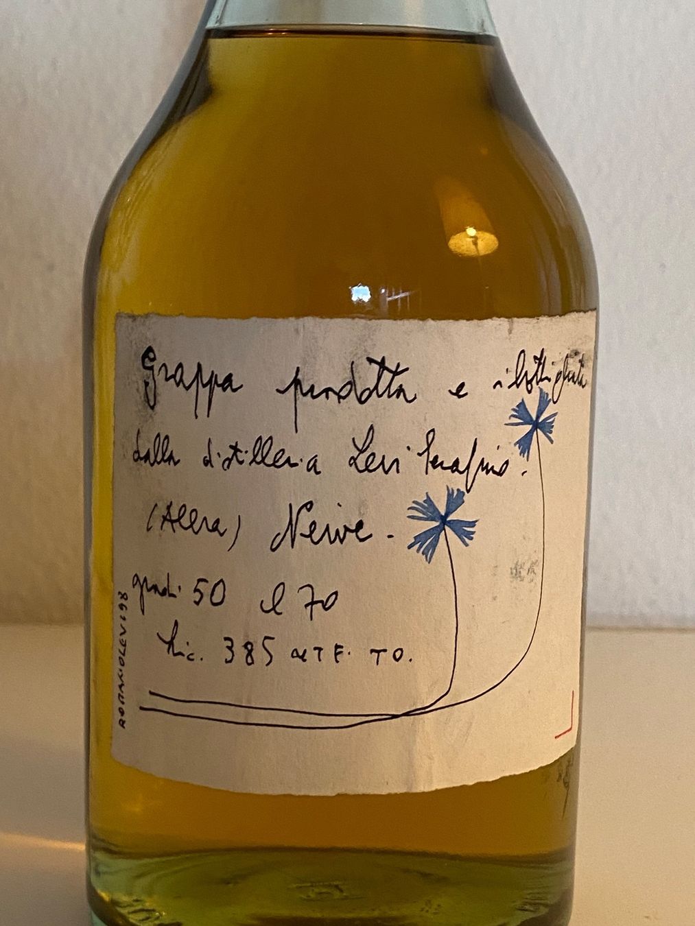 Romano Levi Bevande alcoliche: Romano Levi Grappa 1998 – Nuovo (secondo la descrizione) da Zürich venduto da Smilejocker 2