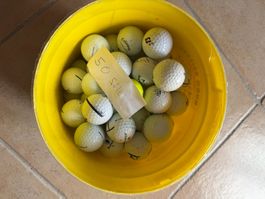 50 Stück Golfbälle, gebraucht