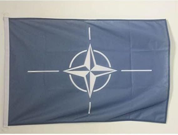 Bandiere: Boots-Flagge Nato - 45x30 cm – Nuovo e nell'imballaggio originale da Bern venduto da Prasolux
