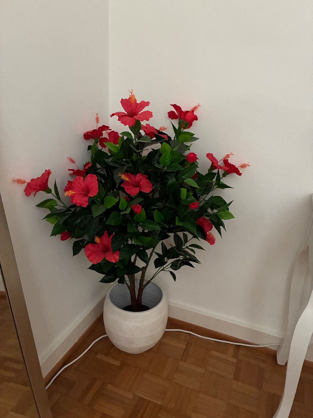 Piante & sementi: Dekorativer künstlicher Hibiskusbaum – Usato da Olten venduto da let_tg5j 2