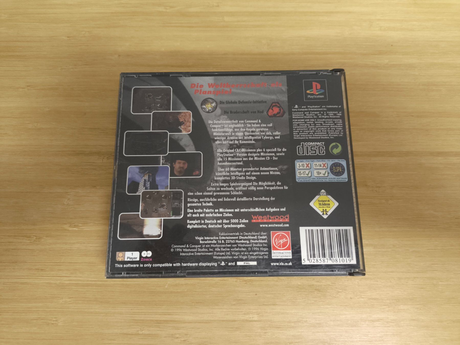 Giochi: Command & Conquer - Der Tiberiumkonflikt - PS1 - Top! – Usato da Spreitenbach venduto da ale_2mxw 1