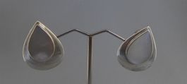 Ohrstecker 925 Silber mit Perlmutter