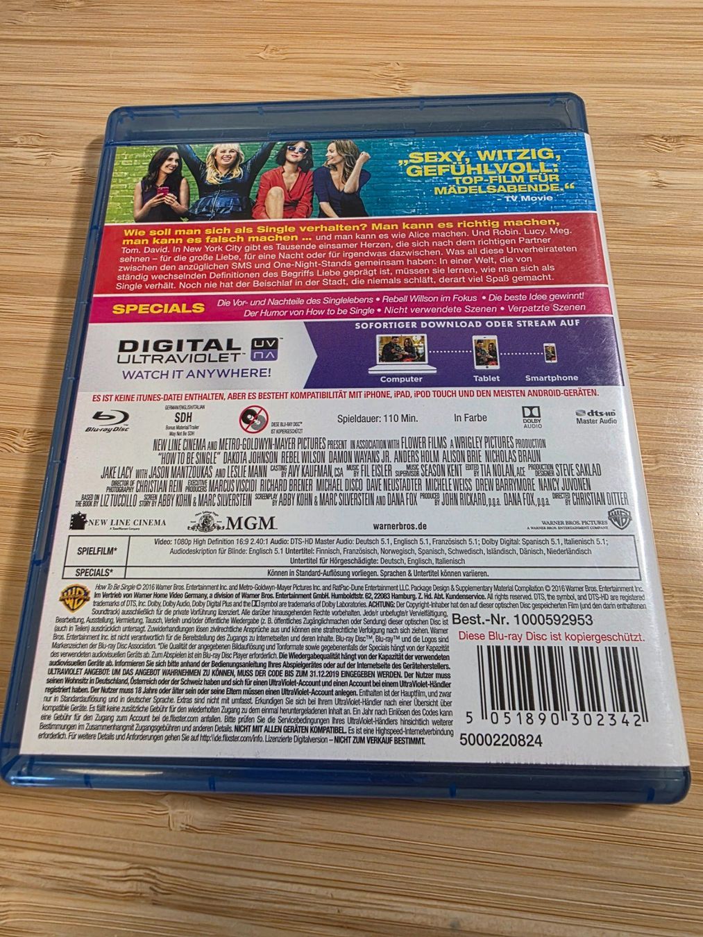 Tutti i DVDs: How to Be Single (Blu-ray) Top – Usato da Herisau venduto da whitepaper 1