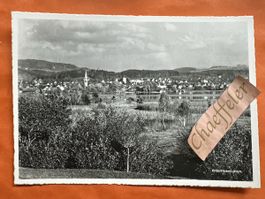 Ansichtskarte Pfäffikon-Zch mit Kirche und See guter Zustand