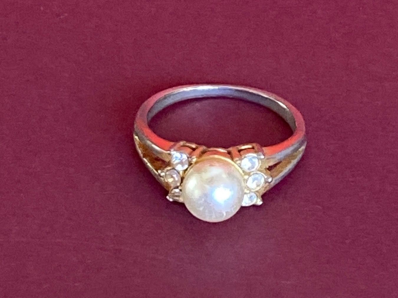 Anelli: Vergoldet Perle Ring (55cm) – Usato da Laufen venduto da Trendmarket 1