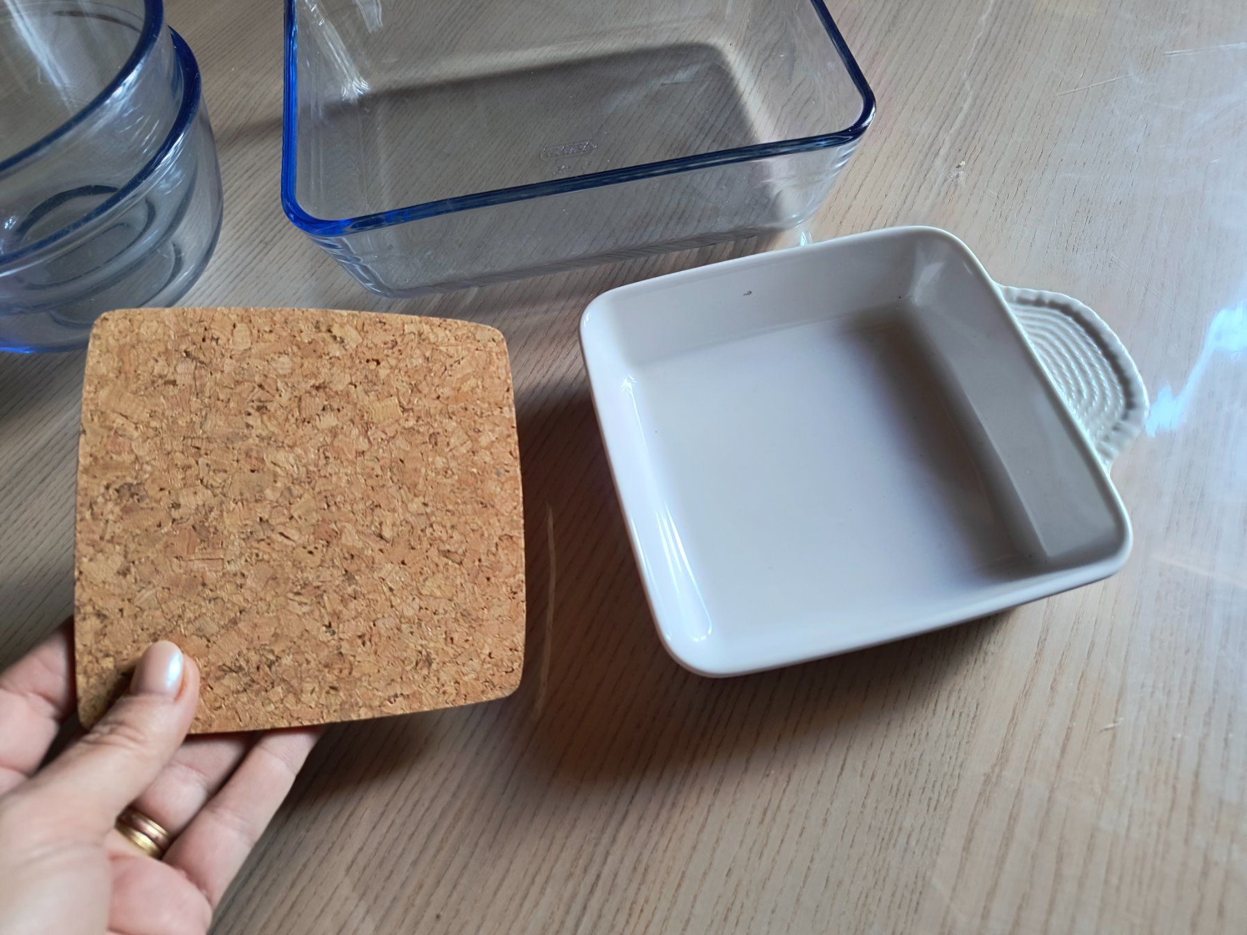 Pyrex Ciotole: 2x Pyrex Schüsseln + Pyrexform – Usato da Neuhausen am Rheinfall venduto da VALAMA 6