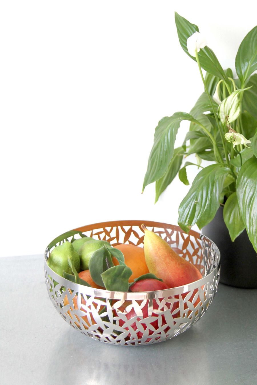 Alessi Statuette: Alessi Schale "Cactus" von M.Sansoni / Obstschale - Brotkorb – Usato da Merlischachen venduto da sammlerstueck 1