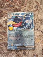 Pokemon Sammelkarte XXL Greninja ex guter Zustand