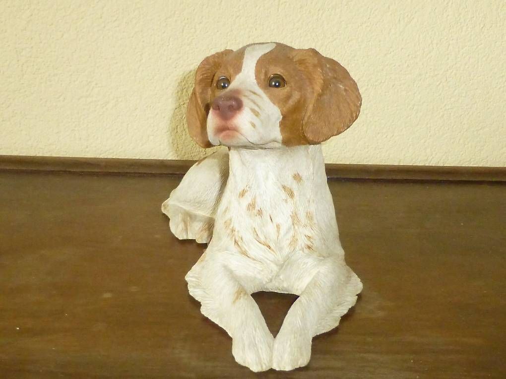 Statuette: Brittany Bretonischer Spaniel Hundefigur Sandicast – Nuovo (secondo la descrizione) da Reinach BL venduto da Spider63 1
