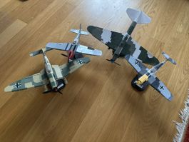 Cobi 4er Set WW2 Flugzeuge (Lego-kompatibel)