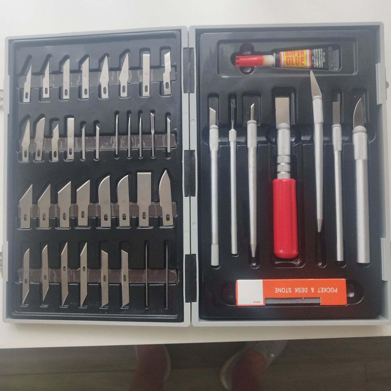 Kit bricolage: Basteln Schneidewerkzeug Set ungebraucht – Nuovo (secondo la descrizione) da Weiningen ZH venduto da traudl102