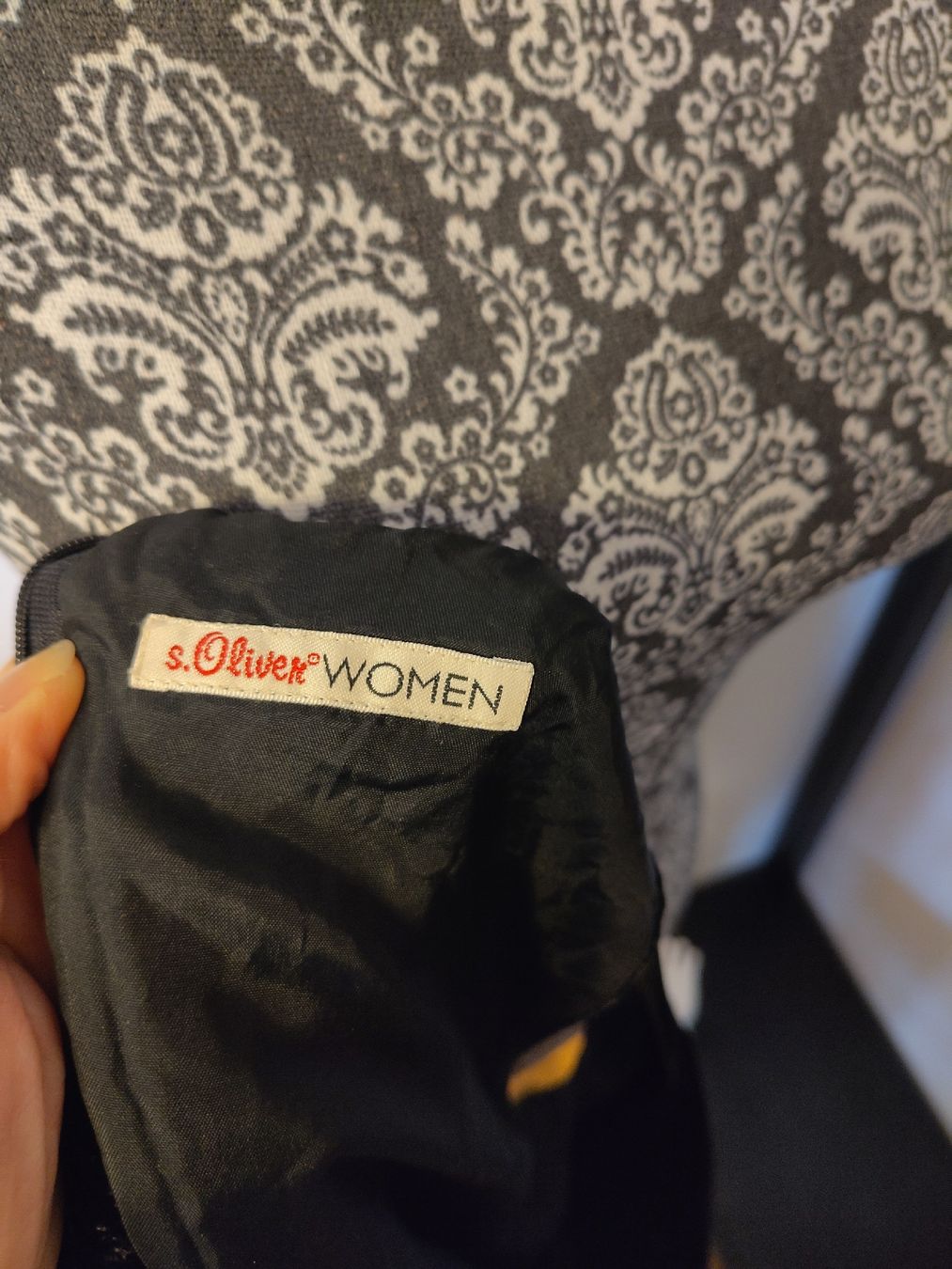 S.Oliver Vestiti: S OLIVER - Samtkleid mit Seide, Gr. 34/36 – Nuovo (secondo la descrizione) da Zollikofen venduto da Tini031 3