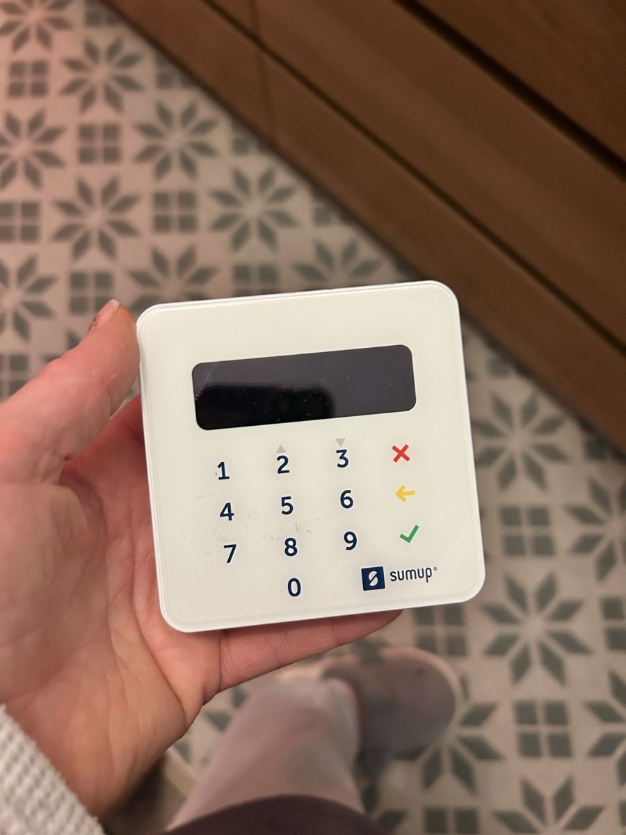 Sumup Registratore di cassa: Machine de payement par carte Sumup – Usato da Lausanne venduto da mmangiol